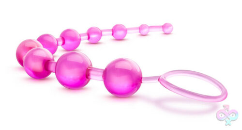 Blush Novelties Sex Toys - Sassy 10 Anal Beads - Pink