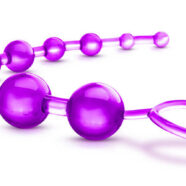 Blush Novelties Sex Toys - Sassy 10 Anal Beads - Purple