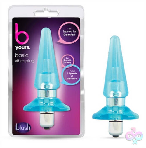 Blush Novelties Sex Toys - Sassy Vibra Plug - Blue