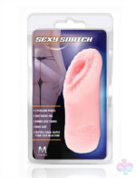 Blush Novelties Sex Toys - Sexy Snatch Masturbator - White
