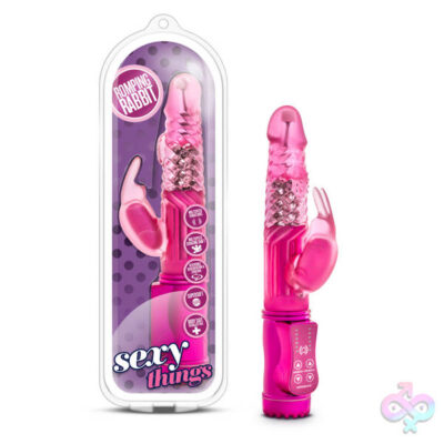 Blush Novelties Sex Toys - Sexy Things Romping Rabbit - Fuchsia