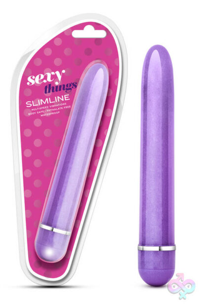 Blush Novelties Sex Toys - Sexy Things - Slimline Vibe - Purple