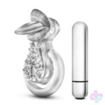 Blush Novelties Sex Toys - Stay Hard - 10 Function Vibrating Tongue Ring - Clear