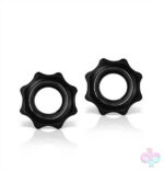 Stay Hard Nutz Black cock ring by Blush — phthalate-free elastomer bondage ring