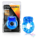 Blush Novelties Sex Toys - Stay Hard Reusable Cock Ring - Blue