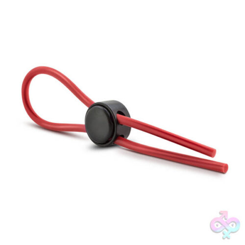 Blush Novelties Sex Toys - Stay Hard - Silicone Loop Cock Ring - Red