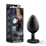 Blush Novelties Sex Toys - Temptasia - Bling Plug - Medium - Black
