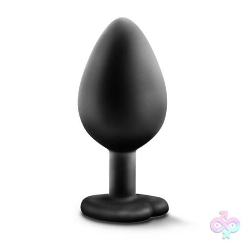 Blush Novelties Sex Toys - Temptasia - Bling Plug - Medium - Black