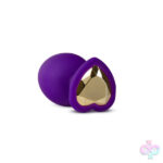 Blush Novelties Sex Toys - Temptasia - Bling Plug Medium - Purple