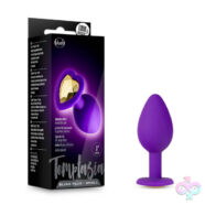 Blush Novelties Sex Toys - Temptasia - Bling Plug Small - Purple