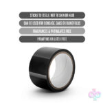 Blush Novelties Sex Toys - Temptasia - Bondage Tape - 60 Feet - Black