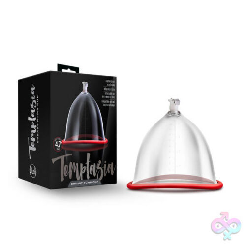 Blush Novelties Sex Toys - Temptasia  Breast Pump Cup  Clear