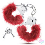 Blush Novelties Sex Toys - Temptasia - Plush Fur Cuffs - Burgundy