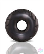 Truck Tire cock ring in black by Blush — phthalate-free bondage ring