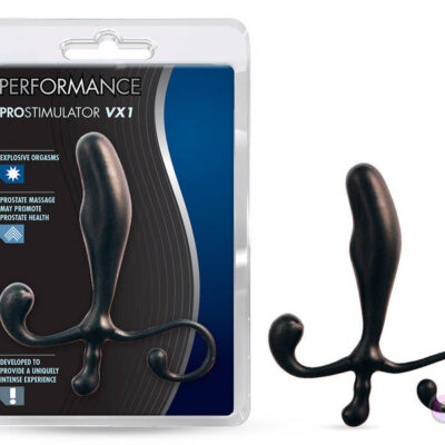 Blush Novelties Sex Toys - Vx1 Prostimulator Prostate Massager - Black