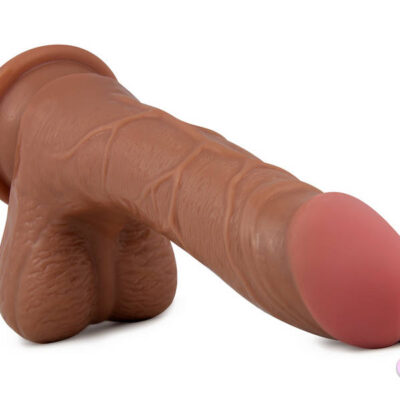 X5 Grinder Dildo in beige by Blush — realistic feel with suction-cup base