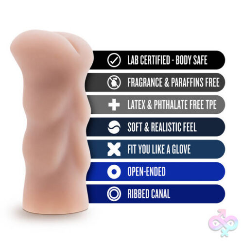 Blush Novelties Sex Toys - X5 Men - Ass Stroker - Vanilla