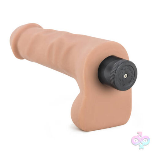 Blush Novelties Sex Toys - X5 Plus 7" Vibrating Cock - Beige