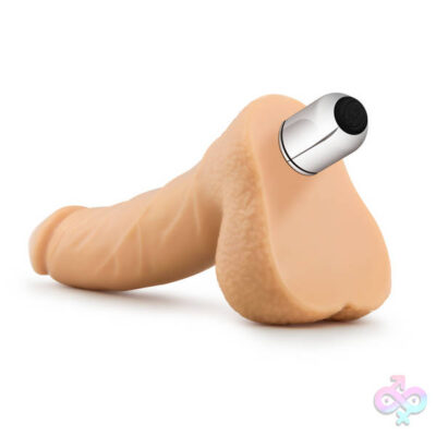 x5 vibrating basic 5 beige realistic vibrator by Blush