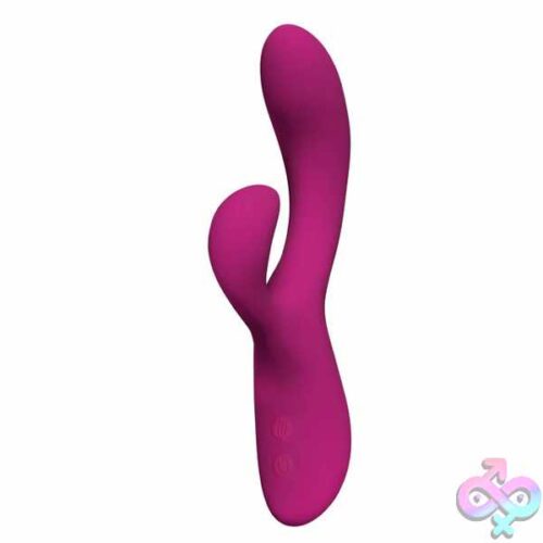 Blush Quinn Rabbit Vibrator Burgundy - Image 2