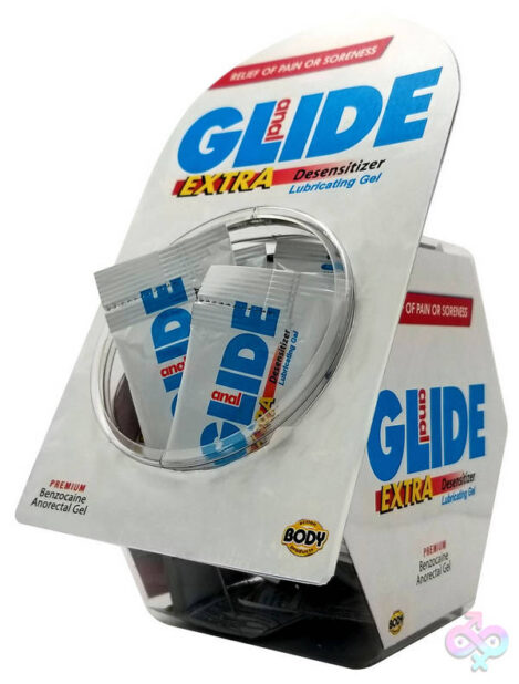 Body Action Sex Toys - Anal Glide Extra 50pc Display Bowl