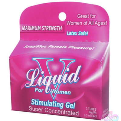 Liquid V Box for Women 3 Tube Box by Body Action arousal gel
