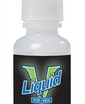Liquid V for Men stimulating gel by Body Action in dropper bottle applicator