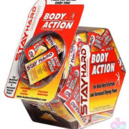 Body Action Sex Toys - Stay Hard Pillow Packs Jar-144 Count