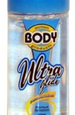 Ultra Glide water based lubricant by Body Action in pump bottle