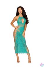 Bodystocking Gown Dmnd - One Size - Agate