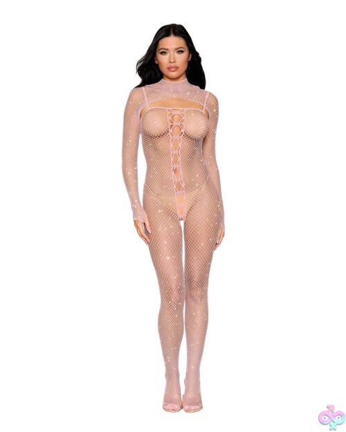 Bodystocking And Shrug Dmnd - One Size - Pink - Image 2