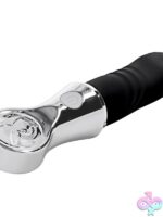 Bon Voyage Tapping Rabbit Vibrator in Black by Playboy Pleasure - Image 3