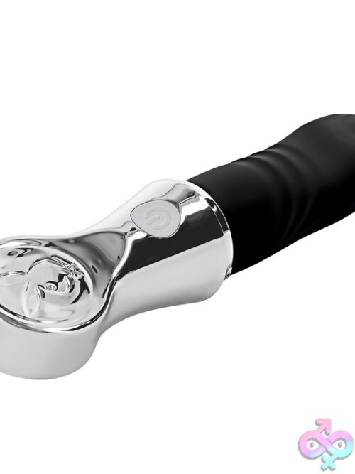 Bon Voyage Tapping Rabbit Vibrator In Black By Playboy Pleasure - Image 3