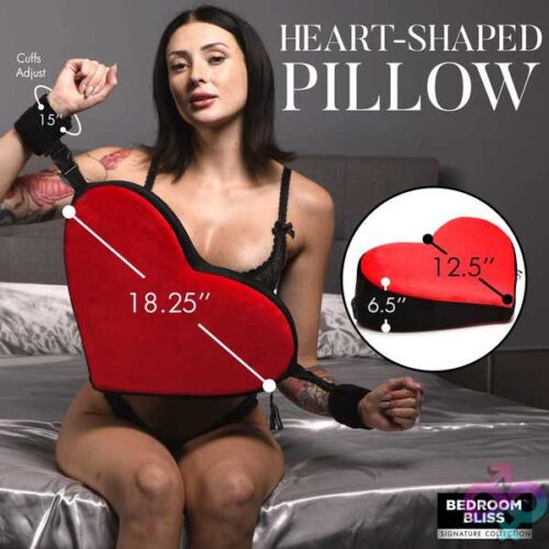 Bondage Love Pillow - Black/Red - Image 4