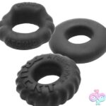 Bonemark 3-Pack Boner Cockring Kit - Black - Image 2