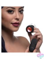 28x Silicone Vibrating Pink Gem Anal Plug With Remote - Small - Image 7