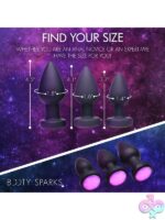 7x Light Up Rechargeable Anal Plug - Small - Image 11