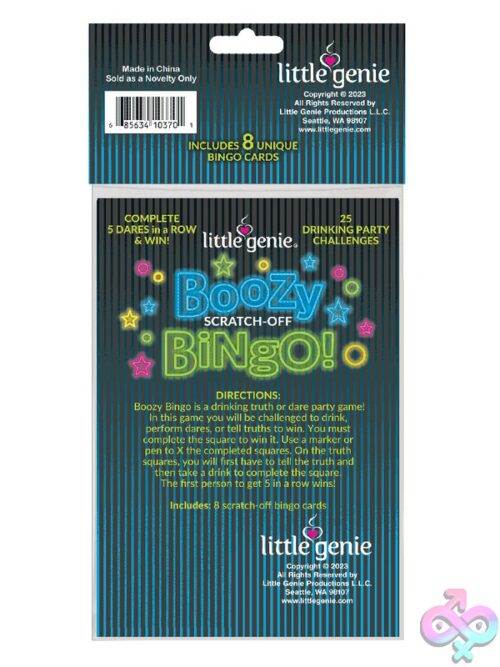 Boozy Bingo Drinking Truth-Or-Dare Party Game - Image 3