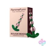 Bougie Beads Anodized Aluminum Anal Beads - Rose Gold