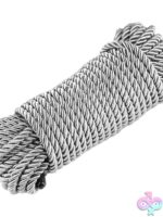 Bondage Rope for Couples — Bound 50 ft Rope by NS Novelties in silver