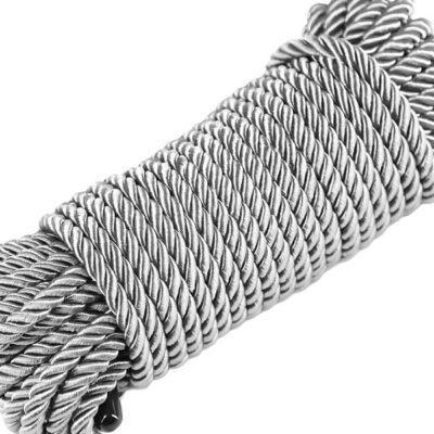 Bondage Rope for Couples — Bound 50 ft Rope by NS Novelties in silver