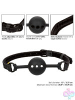 Black Breathable Ball Gag Toy - Image 8