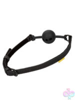 Black Breathable Ball Gag Toy - Image 9