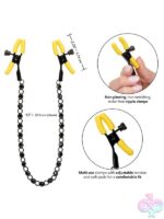 Nipple Clamps Non-Vibrating for Bondage