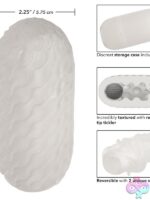 Boundless Reversible Squishy Ball Stroker – Smoke - Image 3