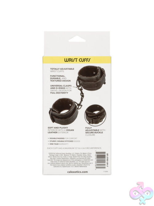 Wrist and Ankle Restraints for Bondage