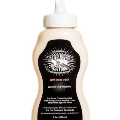 Boy Butter Extreme Desensitizing Formula 9 oz squeeze bottle by Boy Butter