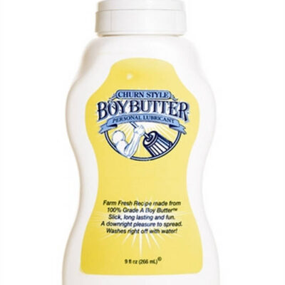 Boy Butter Lubricant 9 oz Squeeze Bottle Original Formula by Boy Butter