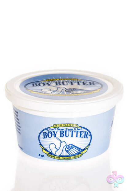 Youll Never Know It Isnt Boy Butter 8 Fl Oz Water Based Lubricant Tub by Boy Butter