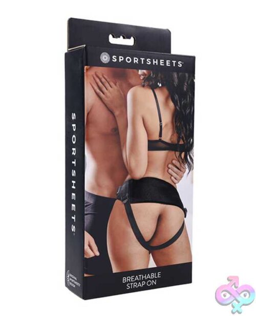 Breathable Strap On - Black - Image 4